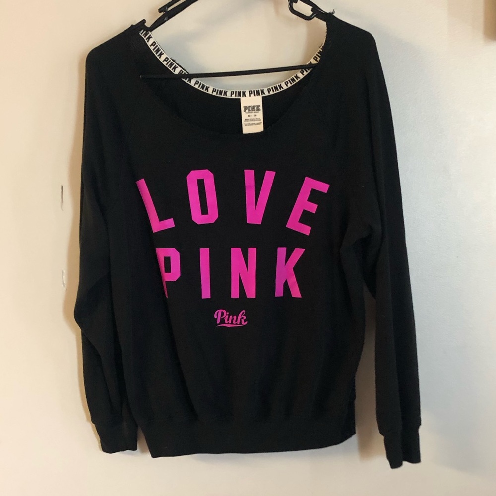 Off the shoulder sweatshirt